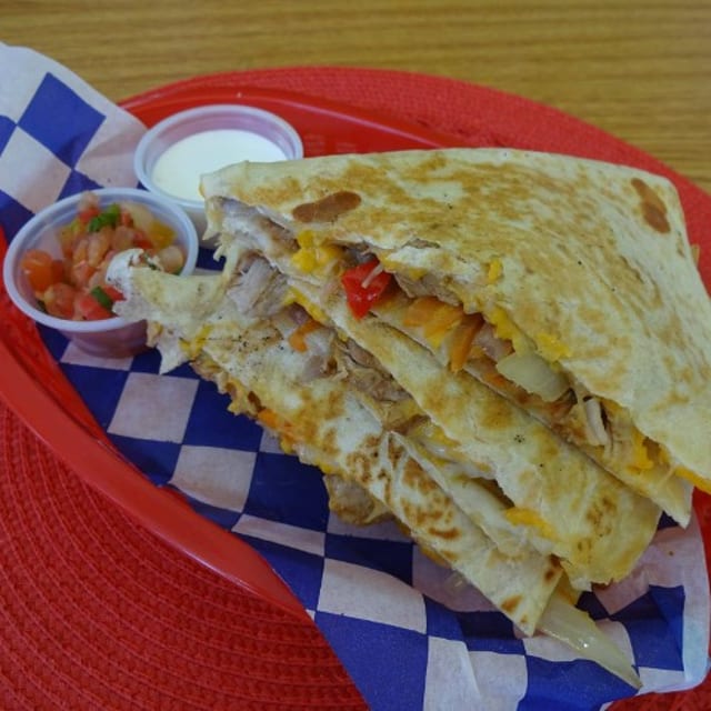 Beef Quesadilla.